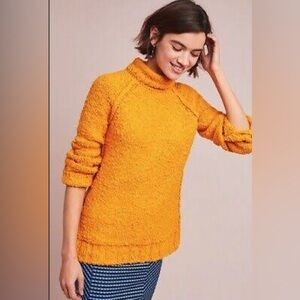 MOTH by Anthropologie | Womens Juliette Raglan Chunky Knit TurtleNeck Sweater!